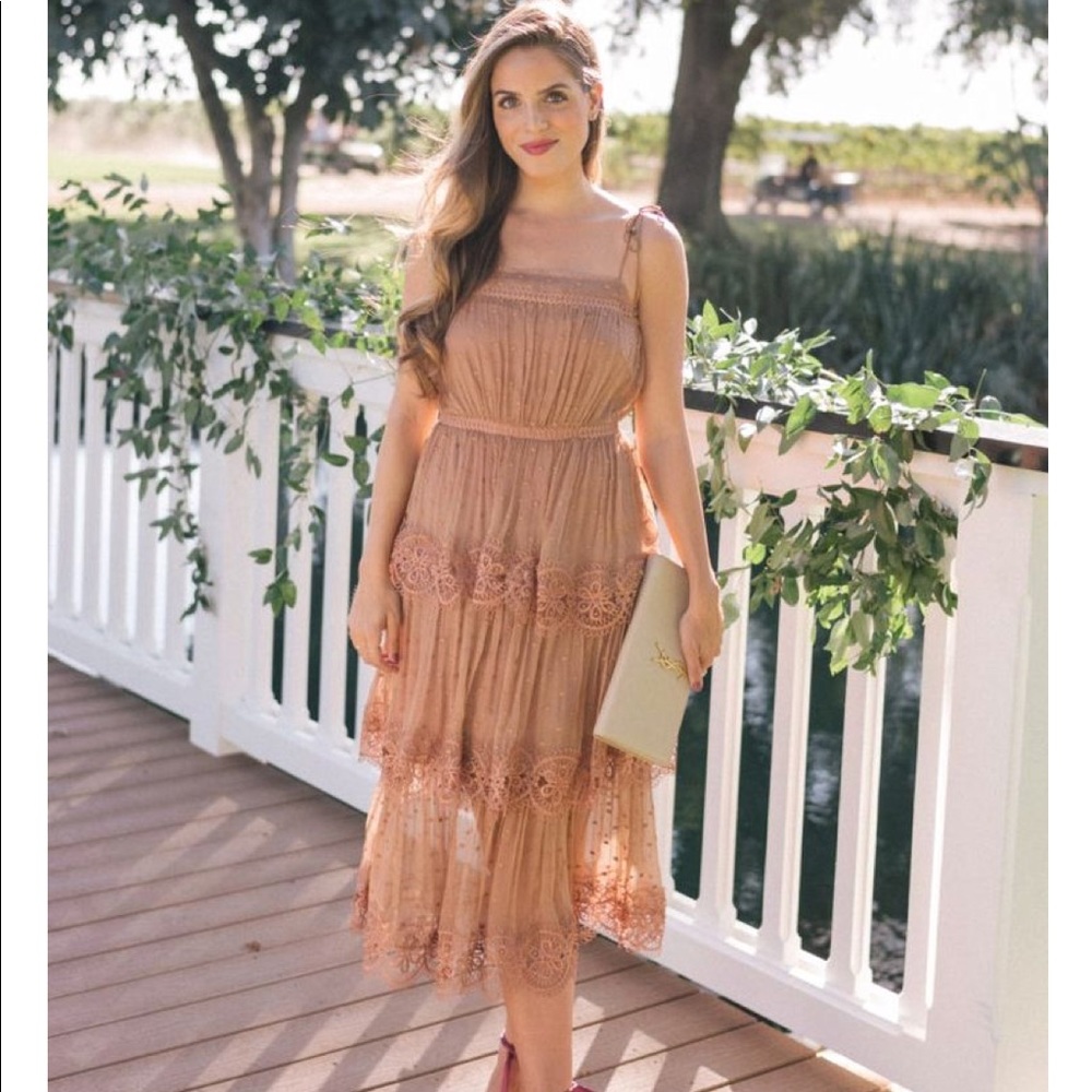 Zimmerman lace-trimmed dress